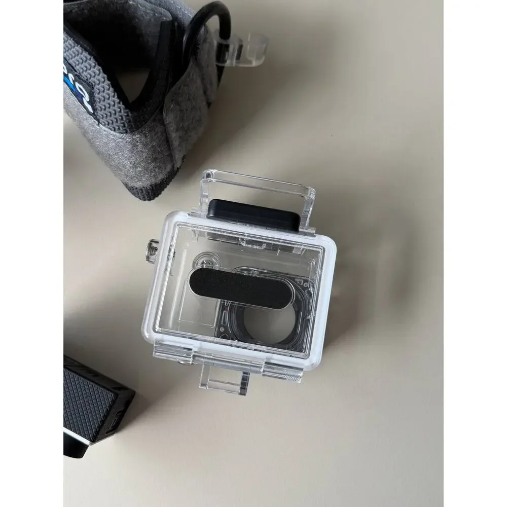 GoPro Hero 3 Silver Action Camera w/Memory Card USB Extras Cases Full KIT WORKS